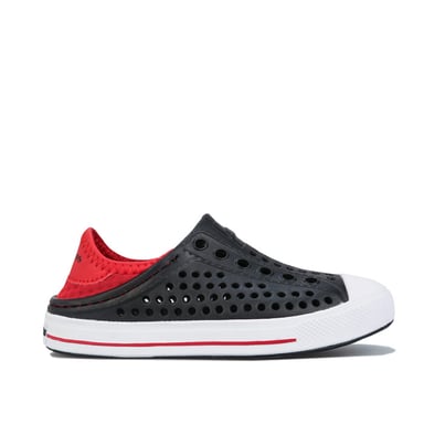Boys' Skechers Children Guzman Steps Slip On In Black Red