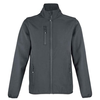 SOLS Womens/Ladies Falcon Softshell Recycled Soft Shell Jacket (Holzkohle)