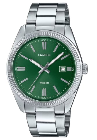 Casio Casio Collection Silber Herren Armbanduhr MTP-1302PD-3AVEF