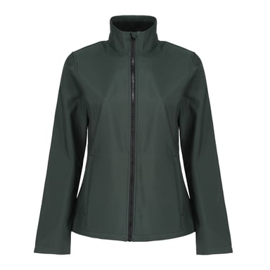 Regatta Womens/Ladies Ablaze Printable Softshell Jacket (Dark Spruce/Schwarz)