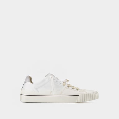 Neue Evolution Low Turnschuhe - Maison Margiela - Weiß - Leder