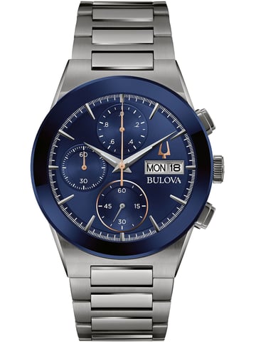 Bulova Millennia Grau Herren Armbanduhr 98C143