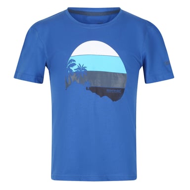 Regatta Kinder Bosley III Print T-Shirt (Marineblau)