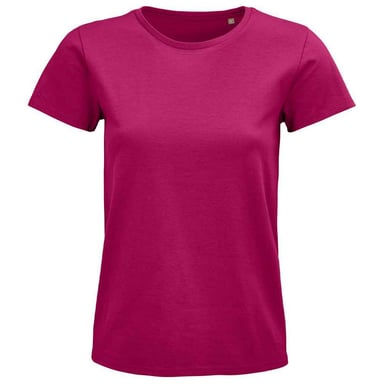 SOLS - "Pioneer" T-Shirt Baumwolle aus biologischem Anbau für Damen (Fuchsie)