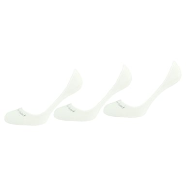 Timberland 3-Pack-Logo White Womens Boat Schuhfutter Socken A17N3 100