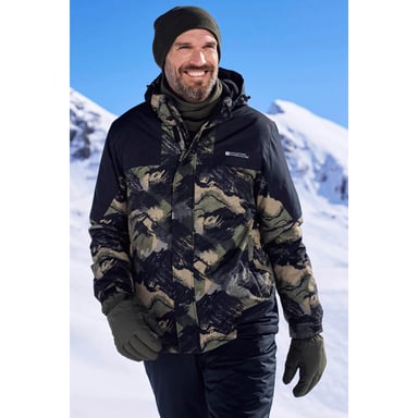 Mountain Warehouse - "Shadow II" Skijacke für Herren (Dunkelgrün)