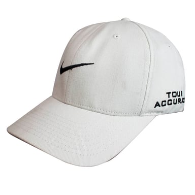 Nike – Retro-Golfkappe in Weiß