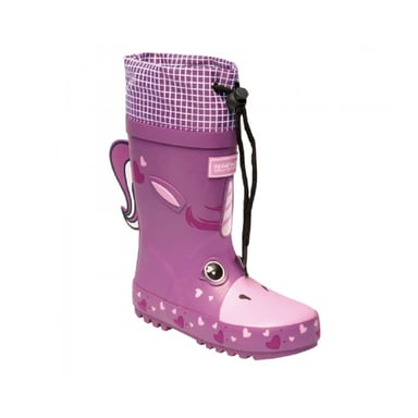 Dare 2B Childrens/Kids Mudplay Dinosaur Wellingtons (Einhorn/Rot Orchre)