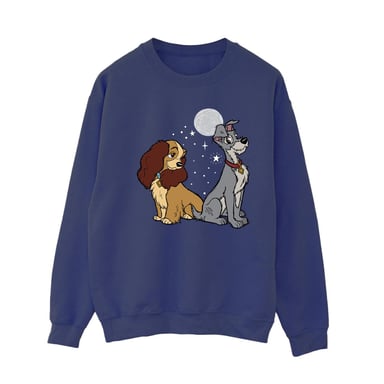 Disney - "Lady And The Tramp" Sweatshirt für Damen (Marineblau)
