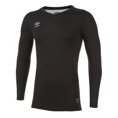 Umbro Herren Elite V-Ausschnitt Base Layer Top (Schwarz)