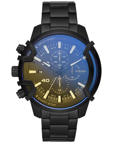 Diesel Griffed Schwarz Herren Armbanduhr DZ4529