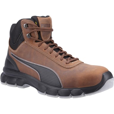 Puma Sicherheit Condor Mid Nubuck Braun Sicherheitsstiefel