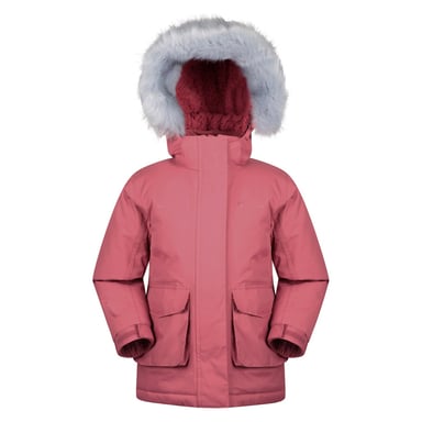 Mountain Warehouse Childrens/Kids Ranger Logo Wasserdichte Jacke (Rosa)