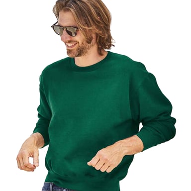 Fruit of the Loom - "Supercotton" Sweatshirt für Herren (College Grün)