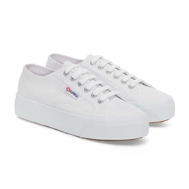 Superga Damen/Damen 2740 Lace Up Plateaus (Weiß)