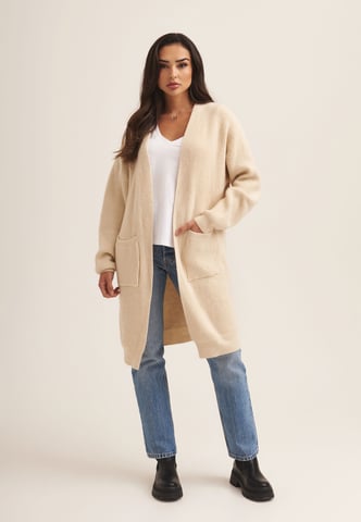 Feinstrick Strickjacke Kante an Kante