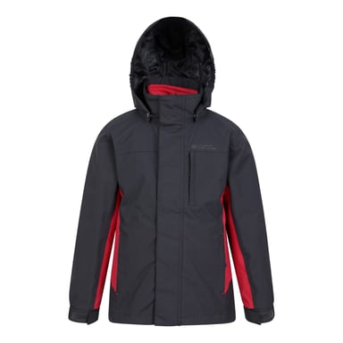 Mountain Warehouse - "Cannonball" Jacke, wasserfest 3 in 1 für Kinder (Grau)