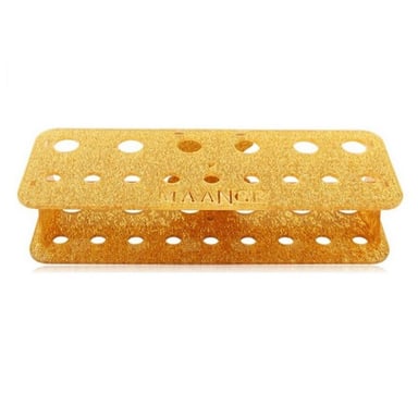 Envie Make-Up Brush Holder 15 Hole Upright Head-Up Cosmetic Organiser, Gold