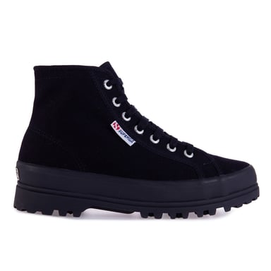 Superga Damen/Herren 2341 Cotu Alpina High Tops (Blau Anthrazit)