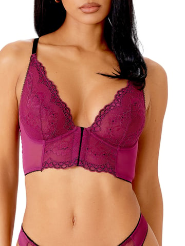 Superboost Lace Deep V Bralet