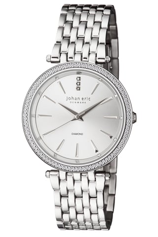 Johan eric: fredericia women's silver watch..
