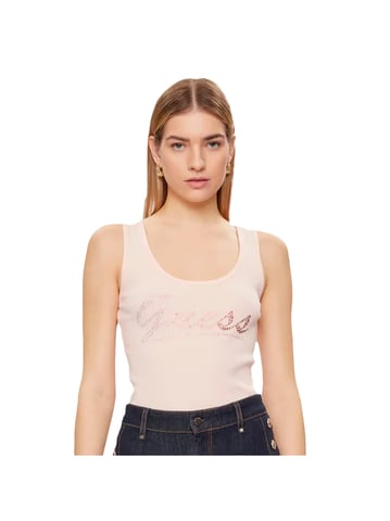Guess Damen Top mit Strass