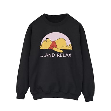 Disney - "Relax" Sweatshirt für Herren (Schwarz)