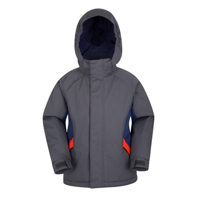 Mountain Warehouse Childrens/Kids Raptor Snow Ski Jacket (Dunkelgrau)