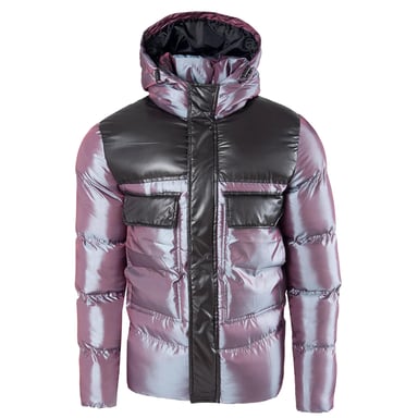 Soul Star Mens Padded Quilted Puffer Hooded Jacket