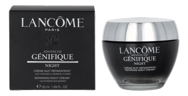 Lancome Advanced Genifique Night Repairing Cream.