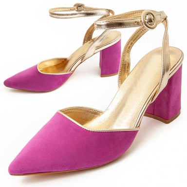 Montevita Absatzschuh Selina77 in Fuchsia