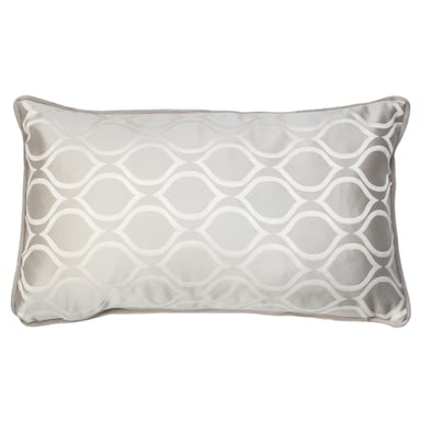 Prestigious Textiles Solitaire Embroidered Geometric Piped Cushion Cover