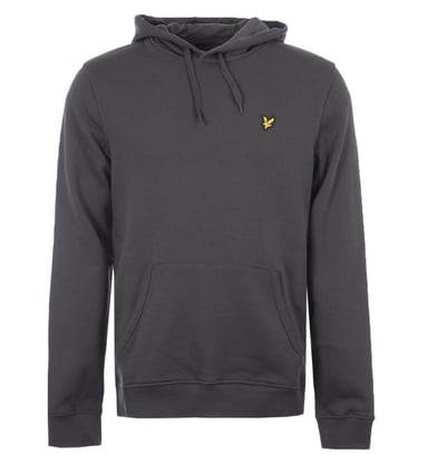 Lyle And Scott Herren Pullover aus Bio-Baumwolle Hoodie in Grau