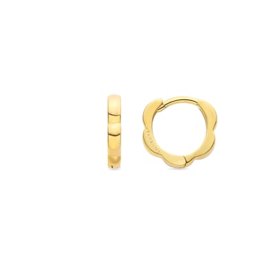 Luxenter Diwon-Ohrringe aus 18 Karat Gelbgold