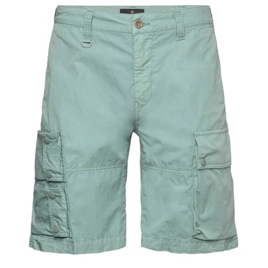 Belstaff Hacker Cargo-Shorts in Stahlgrun