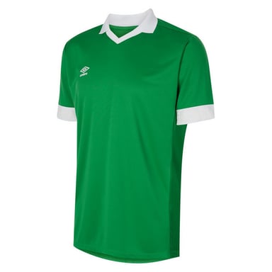 Umbro - "Tempest" Trikot für Kinder kurzärmlig (Smaragd/Weiß)