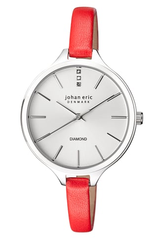 Johan eric herlev slim red watch
