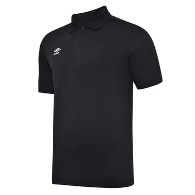 Umbro - "Essential" Poloshirt für Jungen (Schwarz/Weiß)