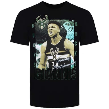 NBA Milwaukee Bucks 34 Giannis Antetokounmpo Kinder-Jubel-T-Shirt