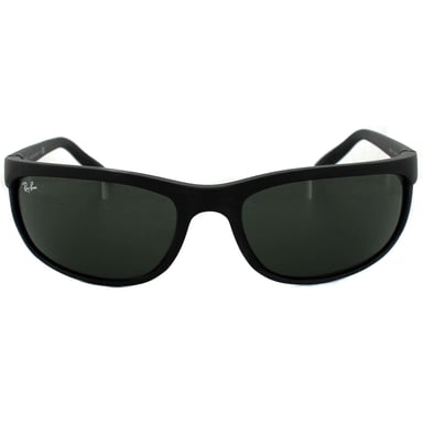 Ray-Ban Wrap Herren Schwarz Matt Schwarz Grün Sonnenbrille