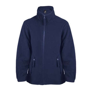 SOLS Kinder Fleece Jacke North (Marineblau)