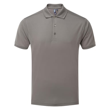Premier - Poloshirt für Herren (Dunkelgrau)