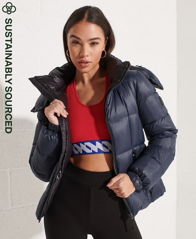 SUPERDRY Doudoune à capuche Mountain