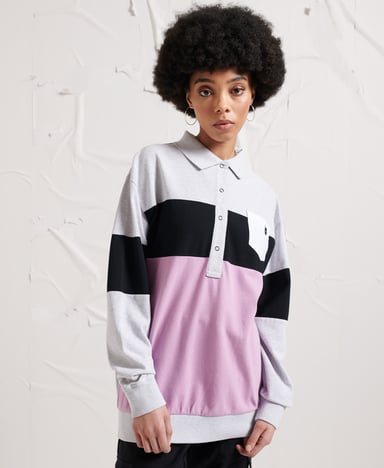 SUPERDRY Polo à manches longues Energy Dystopia