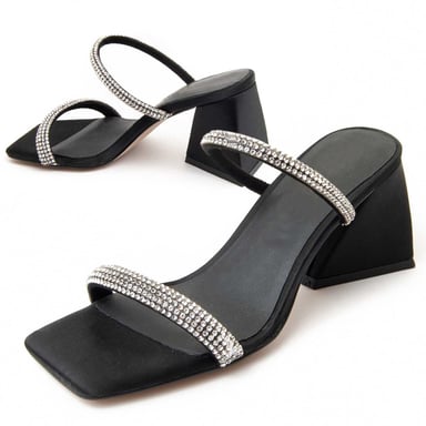 Montevita Absatzsandale Sanndarey2 in Schwarz