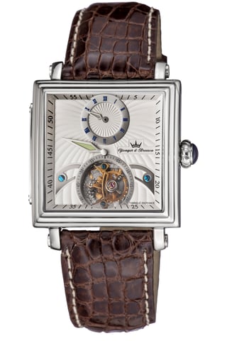 Yonger Braunes Lederband Uhr