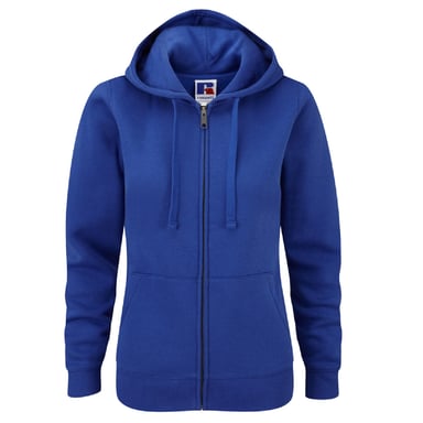 Russell Damen Premium Authentic Zipped Hoodie (3-Lagen-Gewebe) (Bright Royal)