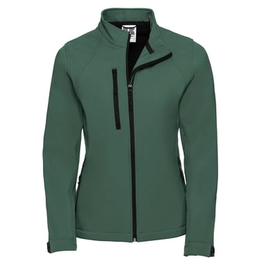 Russell - Softshelljacke für Damen (Flaschengrün)