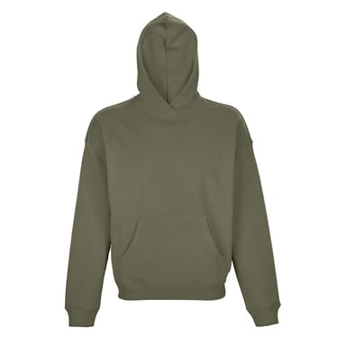 SOLS Unisex-Erwachsene Connor Bio-Kapuzenpullover in Übergröße (Khaki)