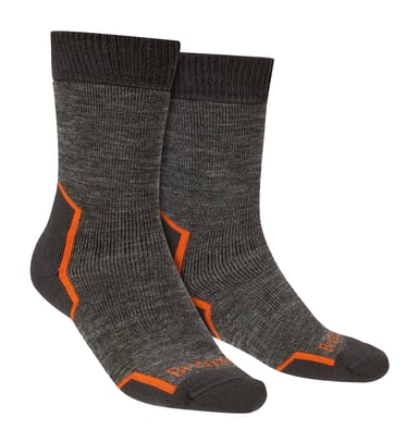 Bridgedale - Herren Socken aus schwerer Merinowolle - Anthrazit